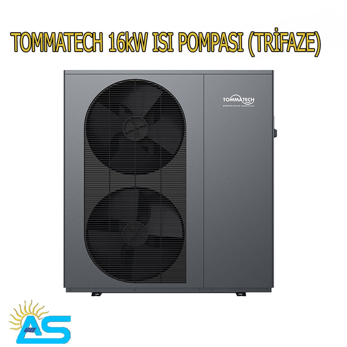 TommaTech 16kW Isı Pompası(TriFaze)