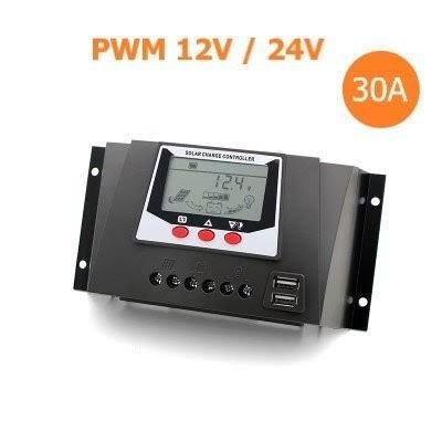 LEXRON 30AH PWM ŞARJ KONTROL CİHAZI