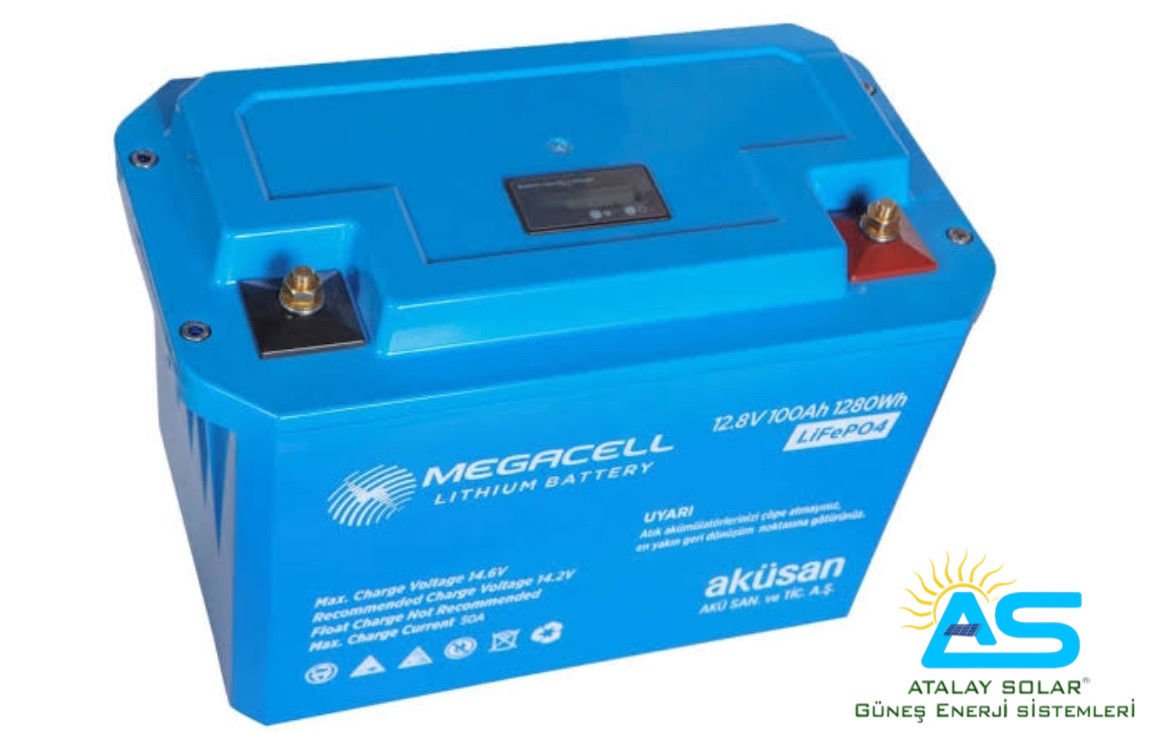 MEGACELL 12.8V 100AH LİTYUM LİFEPO4