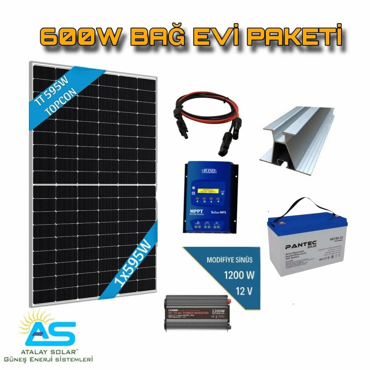 600W BAĞ EVİ PAKETİ