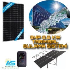 3HP 2.2 KW TARIMSAL SULAMA SİSTEMİ