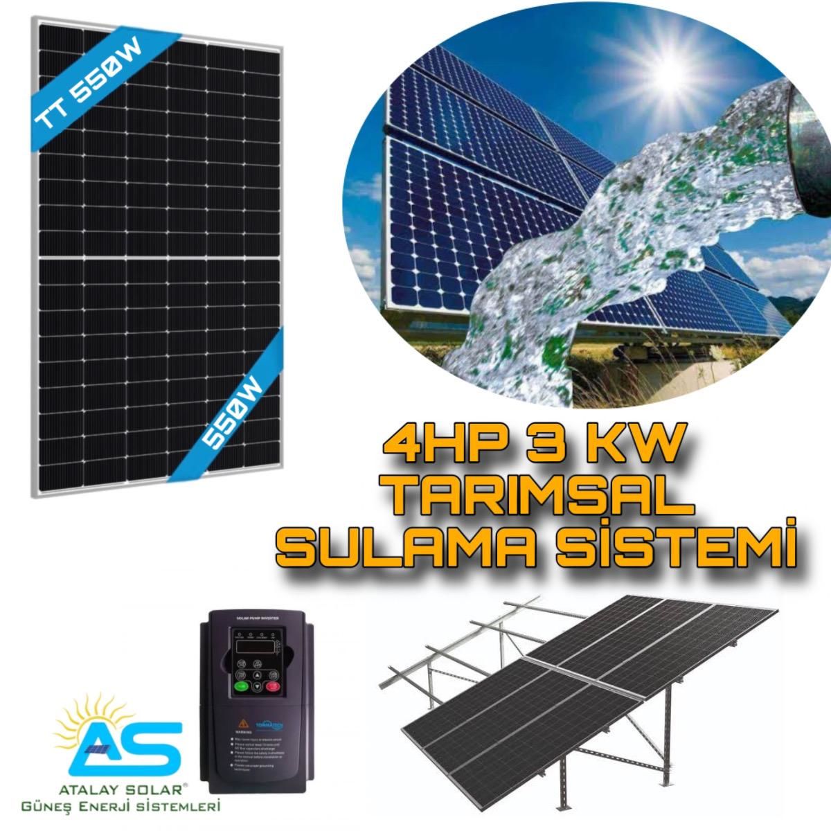 4HP 3 KW TARIMSAL SULAMA SİSTEMİ