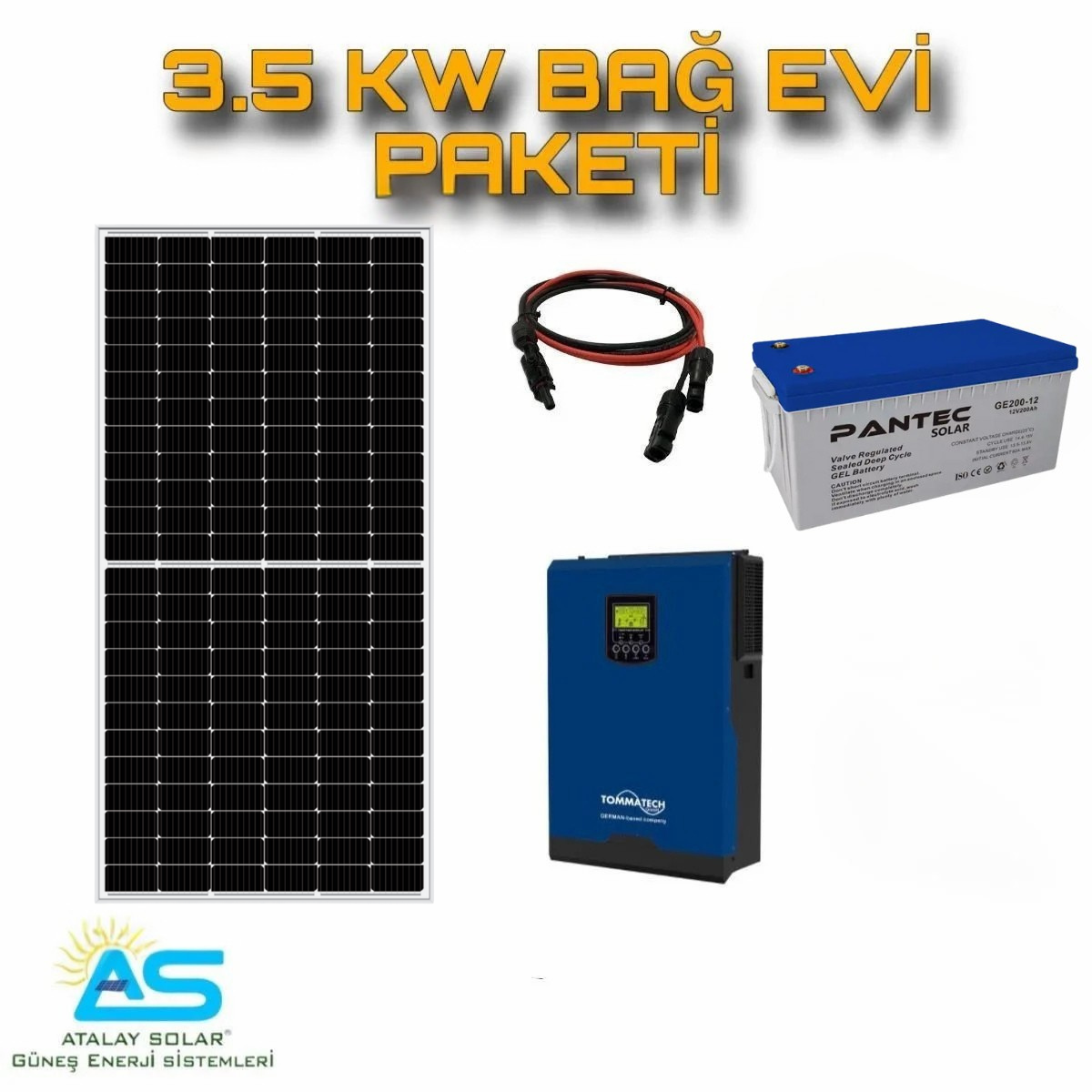 3.5 KW BAĞ EVİ PAKETİ