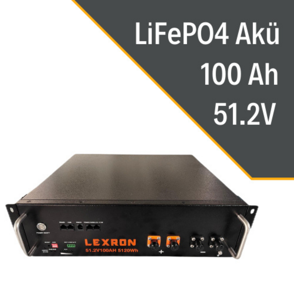 100AH 51.2V PREMIUM SERIES LİTYUM AKÜ