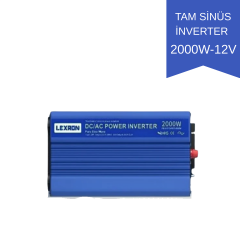 2000W-12V TAM SİNÜS İNVERTER