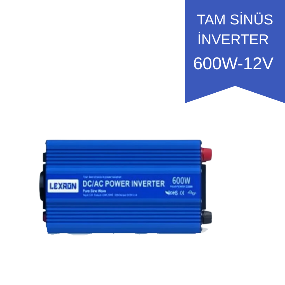 600W-12V TAM SİNÜS İNVERTER