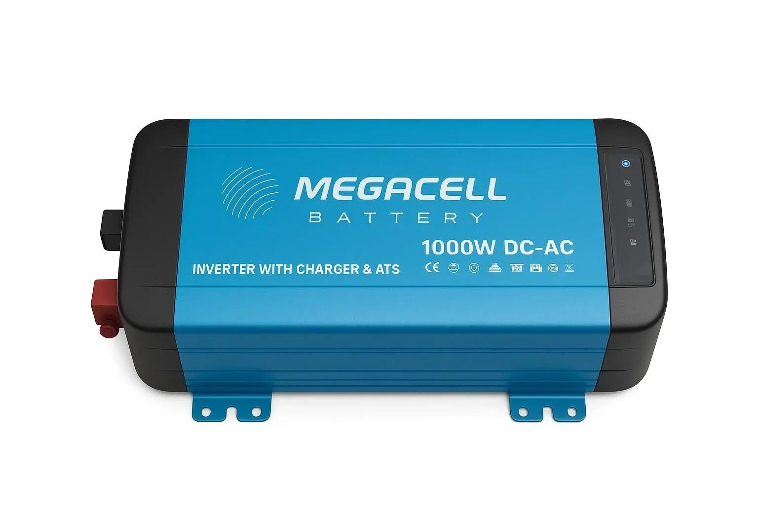 Megacell 12V 1000W Tam Sinüs 10A Şebeke Şarjlı UPS İnvertör